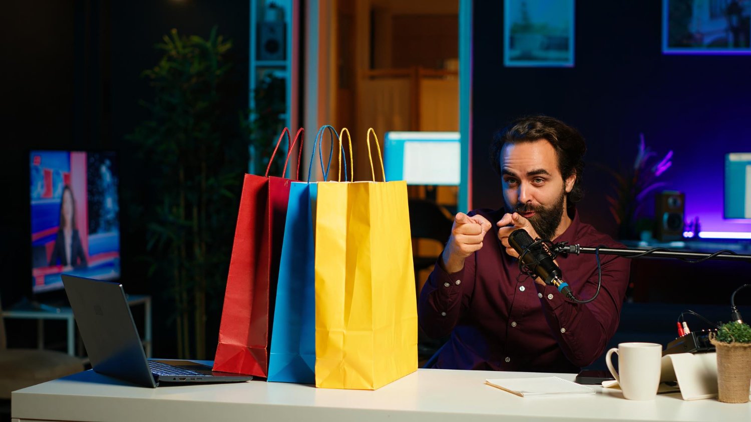 shopping bags presentation, ecommerce product promotion, product listing optimization services, shopify SEO services, online store marketing, fashion retail growth