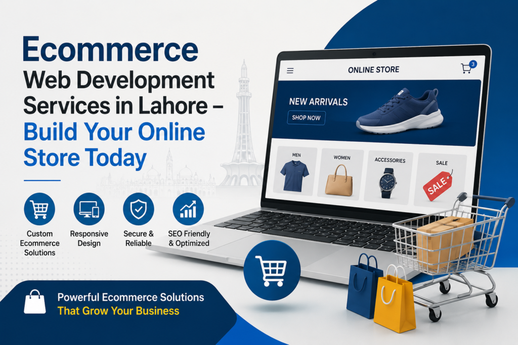Ecommerce Web Development Services in Lahore – Build Your Online Store Today